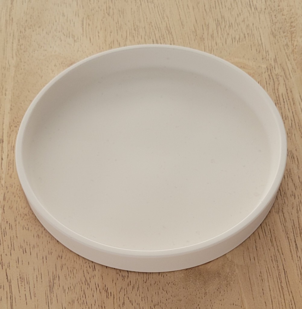 Support bougie blanc