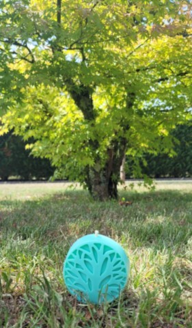 Bougie arbre de vie vert