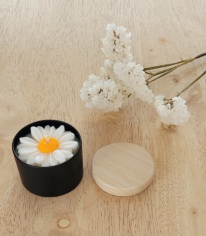 Bougie marguerite boîte 