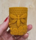 Bougie abeilles cire abeille